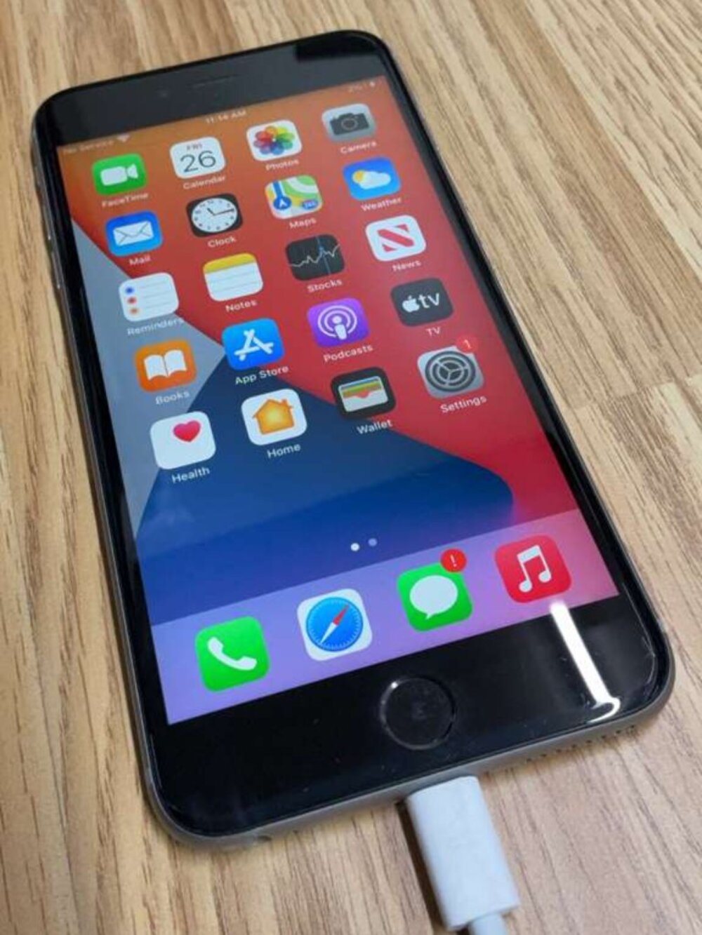 Apple iPhone 6s Plus 16GB Space Gray AT&T Smartphone Touch ID iOS 14.8.1